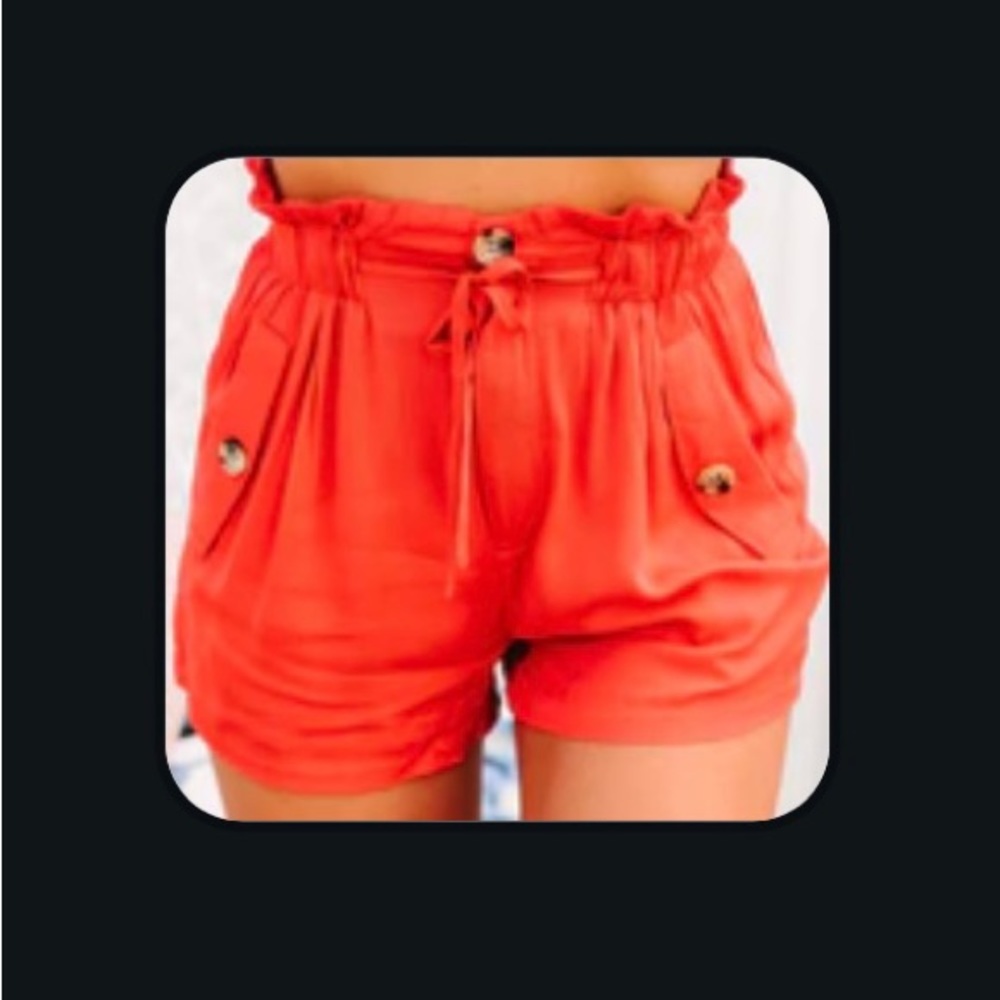 Paperbag Waist Shorts